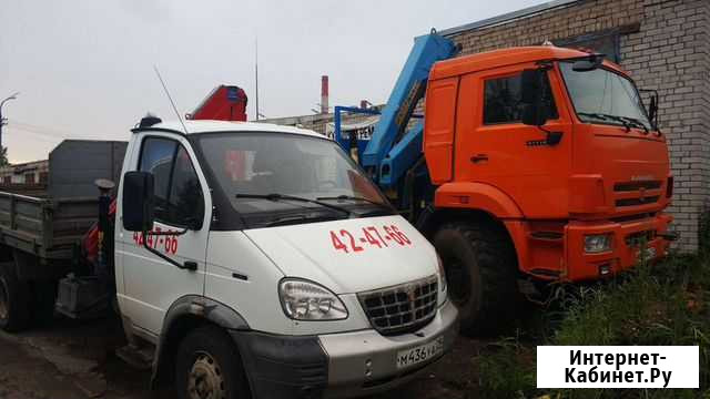 Услуги крана манипулятора кму apенда вездеход Архангельск - изображение 1