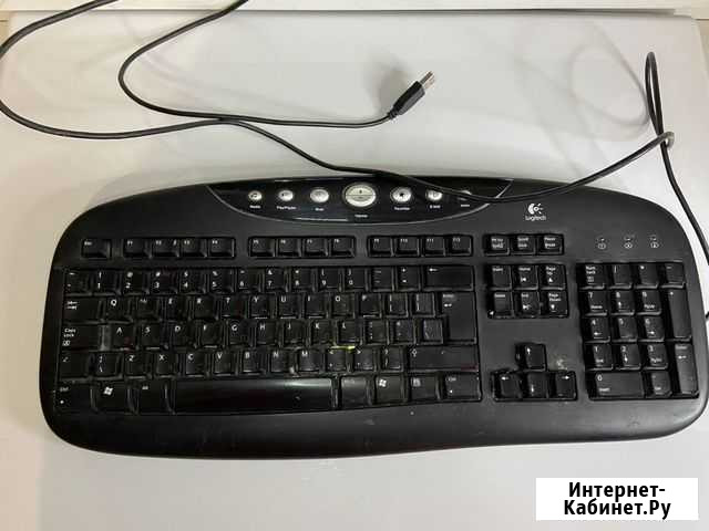 Клавиатура черная logitech Товарково - изображение 1