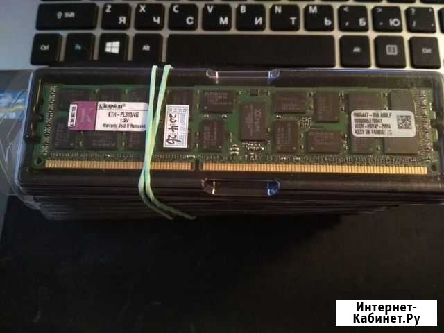 Kingston RAM DDR3 4Gb ecc reg 1333MHz Серверная Новокузнецк - изображение 1