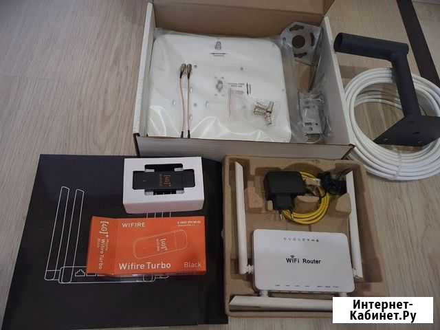 Усилитель интернет сигнала 2/3/4G/ LTE (Комплект) Уфа - изображение 1