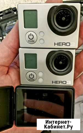 2 шт. GoPro Hero 3 silver, экран, защитные чехлы Серпухов - изображение 1
