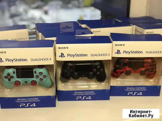 Геймпад для Sony PS4 Новые Гарантия Иркутск - изображение 1