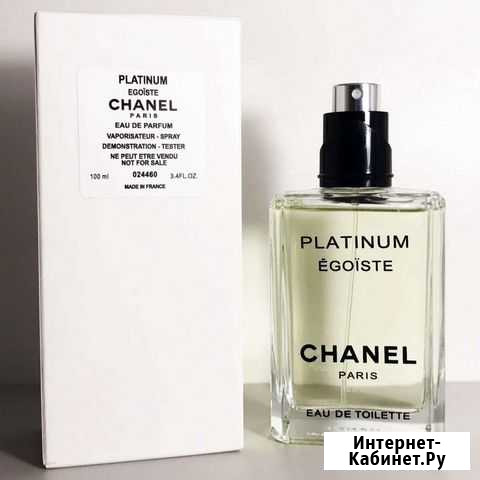 Chanel platinum ?go?ste тестер туалетная вода Владимир - изображение 1