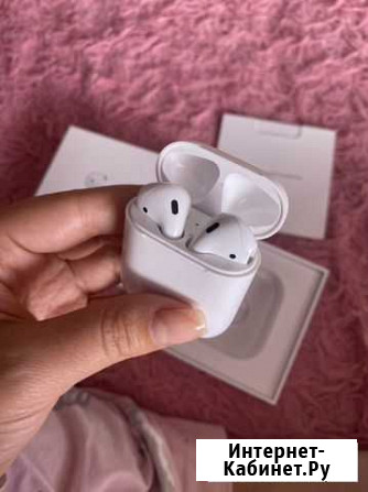 Наушники airpods оригинал Горно-Алтайск - изображение 1