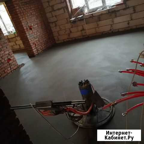 Стяжка пола механизированная со шлифовкой Салават - изображение 1