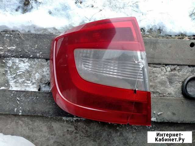 Задний левый фонарь Skoda Rapid Альметьевск - изображение 1