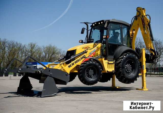 Экскаватор-погрузчик New Holland B90B LR (с кондиц Грэсовский - изображение 1