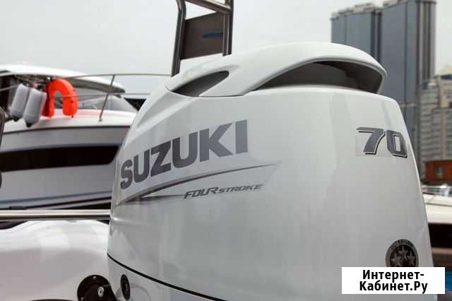 Мотор лодочный Suzuki DF70ATX, белый Владивосток - изображение 1