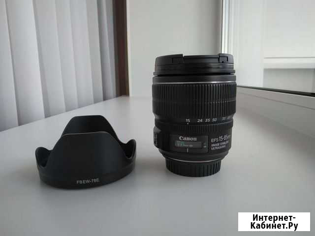 Обьектив Canon EF-S 15-85 IS USM Сарапул - изображение 1