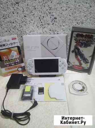 PSP 3006 White сн 1453027 прошита, 4 гб, как новая Сергиев Посад