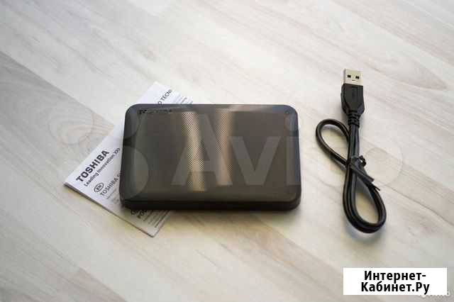 Новый переносной жёсткий диск 500GB Toshiba USB3.0 Каспийск - изображение 1