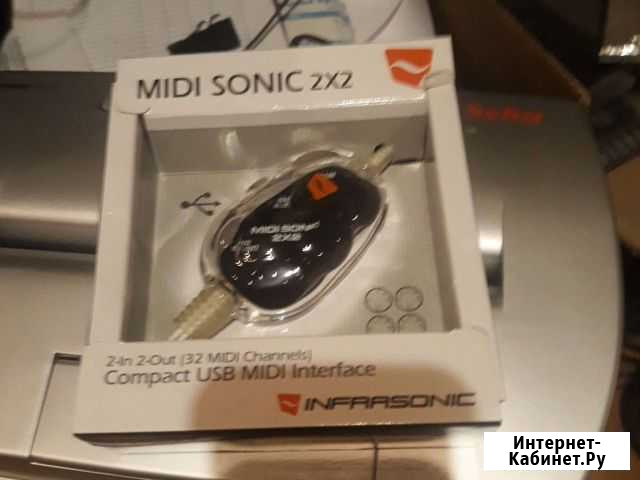 Миди-интерфейс 2-х канальный Infrasonic Midisonic Воронеж - изображение 1