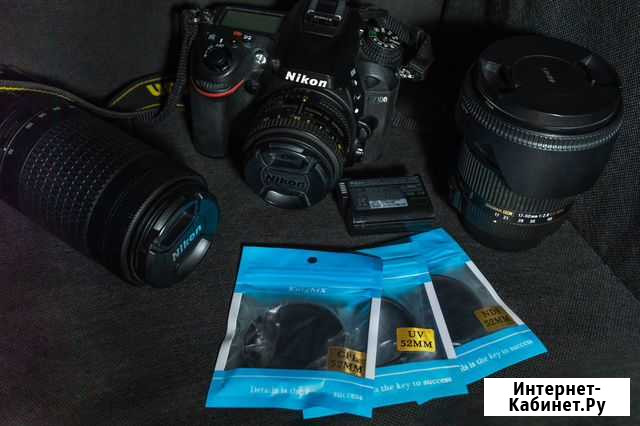 Фотоаппарат Nikon D7100 + комплект объективов Нижний Новгород - изображение 1