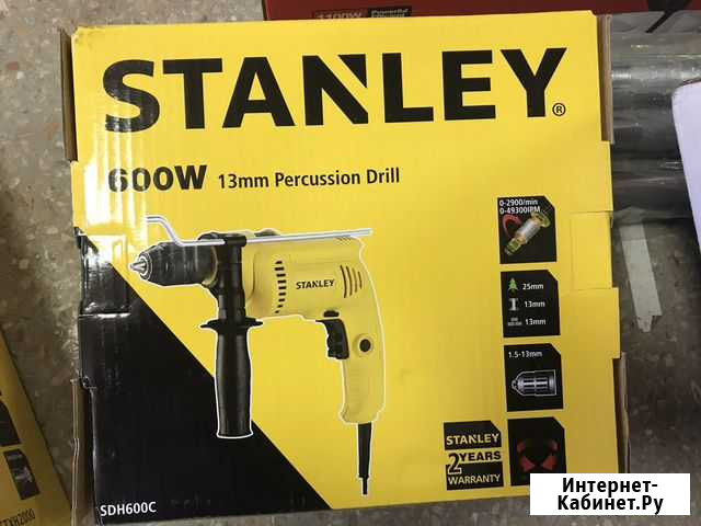Дрель Stanley 600Вт самозажимной патрон Севастополь - изображение 1