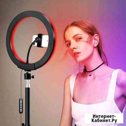 Селфи подсветка для съёмок с фиксатором Новокузнецк