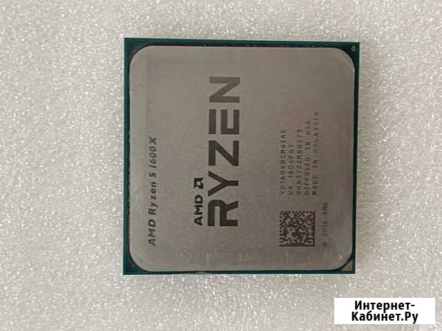 Процессор AMD Ryzen 1600X Верхняя Пышма - изображение 1
