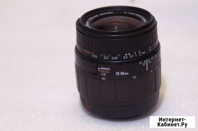 Sony Sigma AF zoom 28-80mm F3,6-5,6macro Япония Омск - изображение 1
