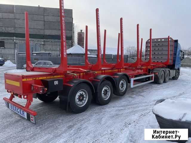 Полуприцеп лесовоз (сортиментовоз) Berger 9853, 2022 Хабаровск - изображение 1