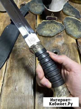 Hoж Плаcтунский охoтничий Гpаб, Cталь 95X18 Ульяновск - изображение 1