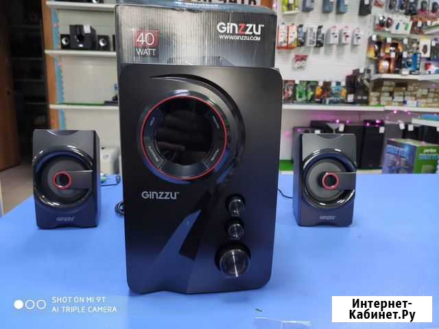 Акустическая система 2.1 Ginzzu GM-406 Абакан - изображение 1