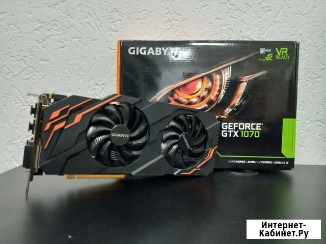 Видеокарта GTX 1070 8GB Gigabyte Новосибирск - изображение 1