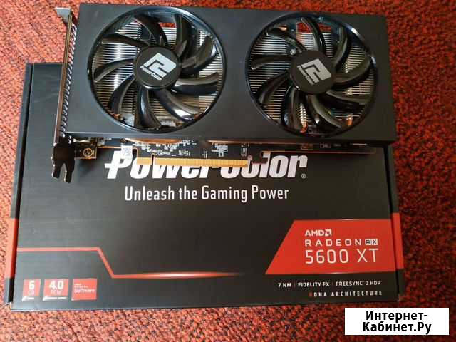 Видеокарта rx5600xt, пломба, коробка Льгов - изображение 1