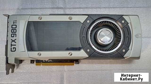 Видеокарта evga GTX 980Ti нерабочая Саратов - изображение 1