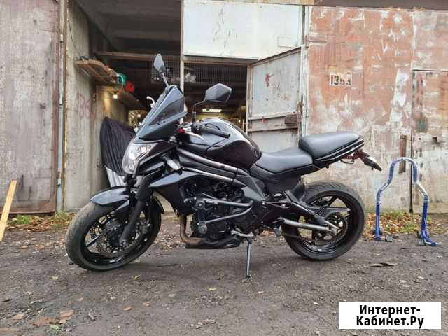 Kawasaki er-6n на новых клапанах Санкт-Петербург - изображение 1