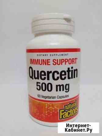 Кверцетин Natural Factors 500мг 60 капсул Новосибирск