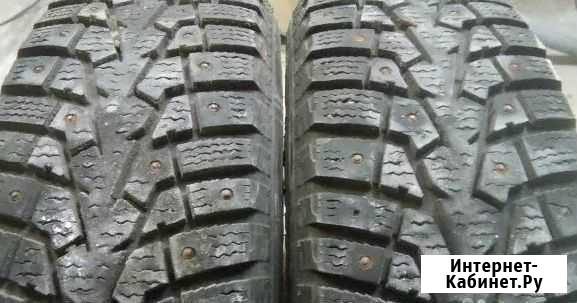 Отличная пара Maxxis ww R15 195/65 шипы Омск - изображение 1