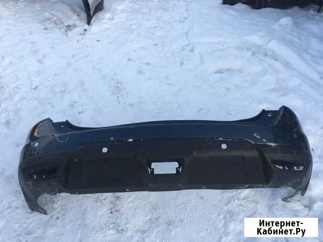 Бампер задний Ниссан х-трейл с 2015 (зелёный) Нижний Новгород - изображение 1