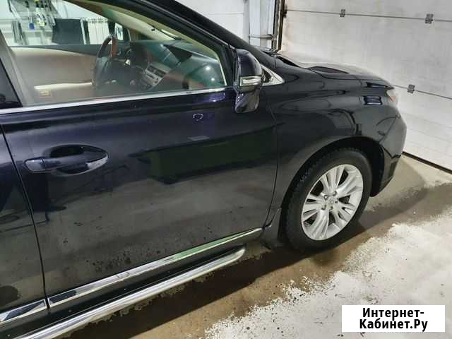 Пороги-подножки хром Lexus RX450h 2011 Красноярск - изображение 1