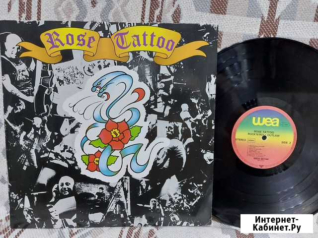 Lp Rose Tattoo-Rock n Roll Oulaw NM/NM Ger Барнаул - изображение 1