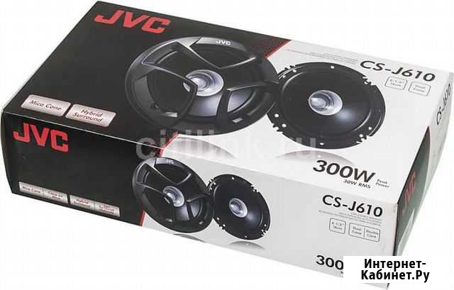 Колонки JVC J610, 16 см 6,5 дюйм Пенза - изображение 1
