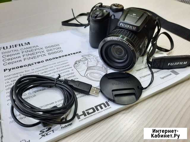 Цифровой фотоаппарат FujiFilm S6800 Салават - изображение 1