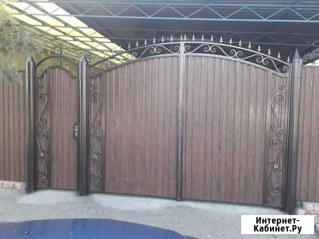 Ворота, навесы,калитки из профнастила Будённовск - изображение 1