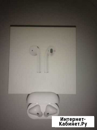 Беспроводные наушники apple airpods 2 Тольятти - изображение 1