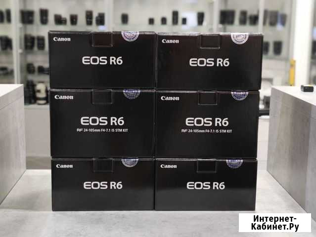 Новые Canon EOS R6 Body / Kit (Ростест) Казань - изображение 1