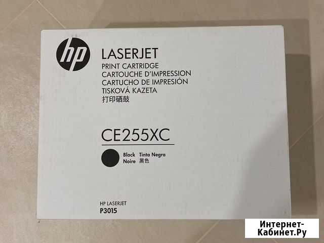 Картридж для принтера hp laserjet CE255XC Тверь - изображение 1