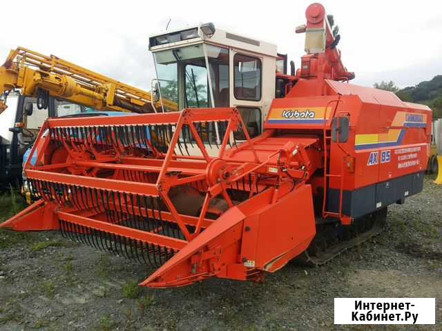 Японский зерновой комбайн Kubota AX85 Находка - изображение 1
