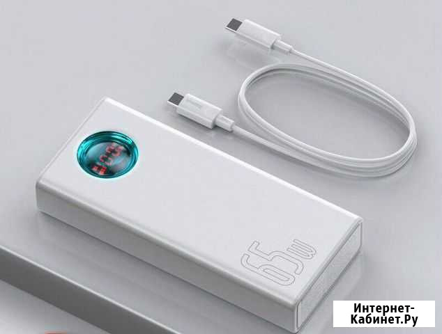 Внешний аккумулятор power bank baseus 30000mAh 65w Санкт-Петербург - изображение 1