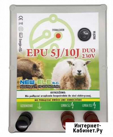 Электропастух EPU 5J / 10J DUO 230V Славск - изображение 1
