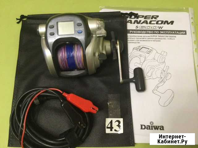 Daiwa s600w Электрокатушка морская на треску Владивосток - изображение 1