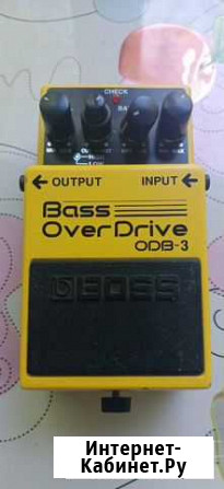 Гитарная педаль для баса, Bass overdrive Казань - изображение 1