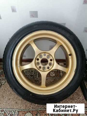 Диски с шинами Rays r17 yakohama es32 Красноярск - изображение 1