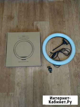 Кольцевая лампа 33см (без штатива) Омск - изображение 1