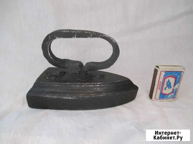 Старинный утюг утюжок до 1917 года Калуга - изображение 1