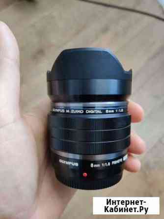 Объектив Olympus 8mm fisheye PRO f1.8 Тюмень