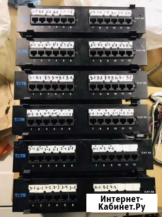 Патч-панели б/у, 12 портов Нижний Новгород - изображение 1