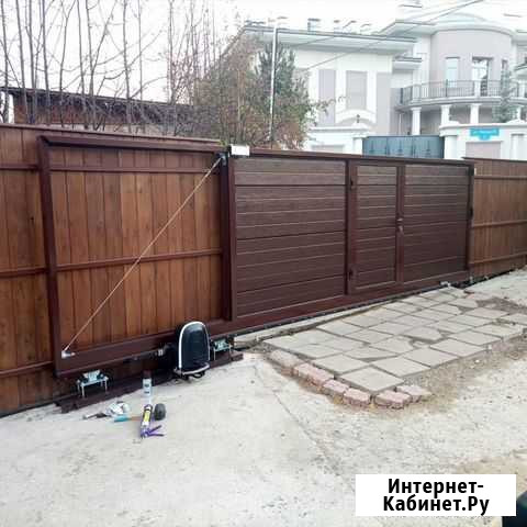 Уличные ворота Нижнеудинск - изображение 1